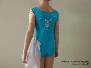 Brod'Or - Atelier de broderie - Justaucorps brodé dos