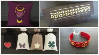 Créations brodées