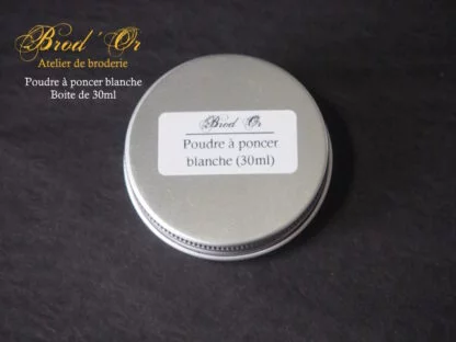 Brod'Or - Poudre à poncer blanche - boîte 30ml