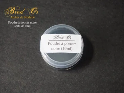 Brod'Or - Poudre à poncer noire - boîte 10ml