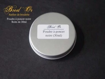 Brod'Or - Poudre à poncer noire - boîte 30ml