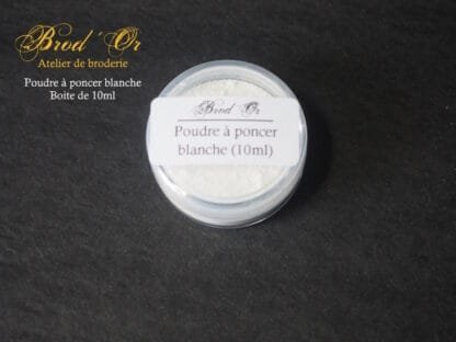 Brod'Or - Poudre à poncer blanche - boîte 10ml